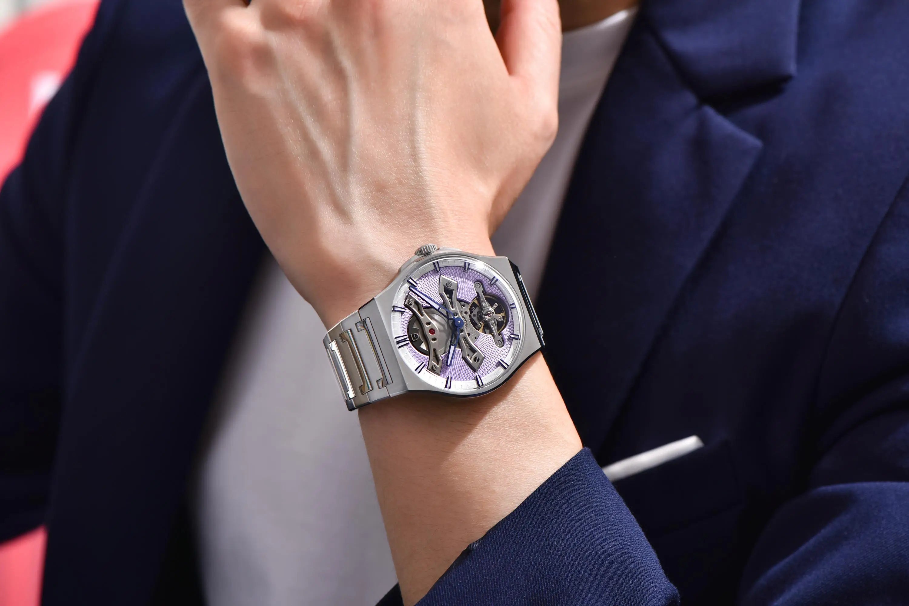 PAGANI DESIGN New 42MM Hollow Tourbillon Luxury Men Mechanical Watch Sapphire Glass Automatic Watches For Men Relojes hombres