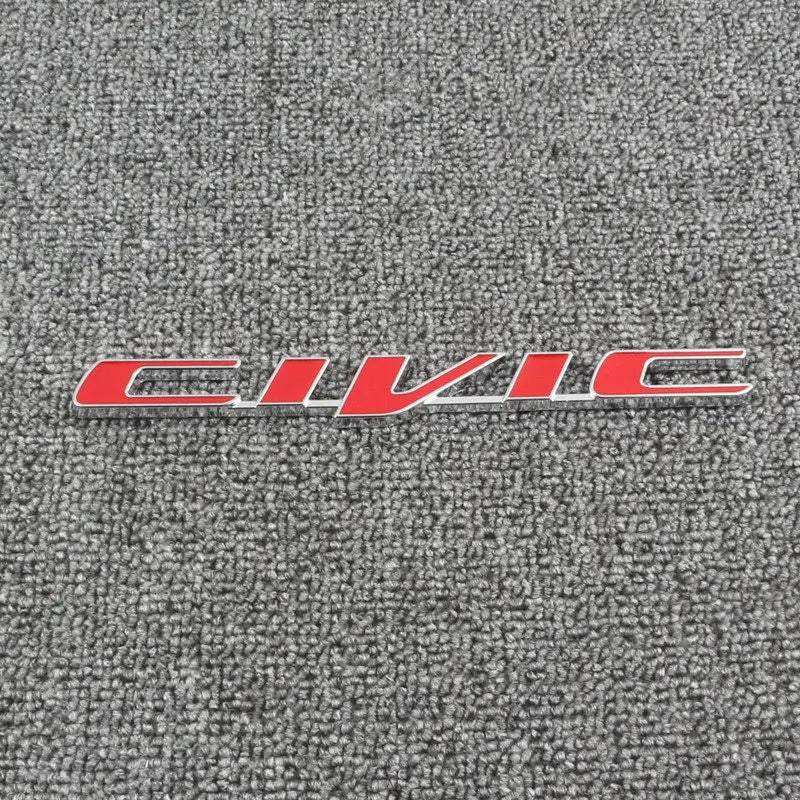 Car Emblem Decals VTEC IVTEC Metal Badge Sticker Accessories For Civic cb400 i-VTEC vfr800 cb750 Accord Odyssey CRV Pilot FIT