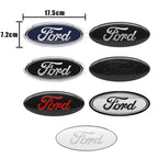 114mm/150mm/175mm Car Front Hood Emblem for Ford Fiesta Range Focus Mondeo Explorer Fusion Transit Edge Auto Rear Trunk Sticker