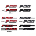 3D ABS F150 FX4 Car Emblem Badge Sticker For Ford F-150 FX4 Pickup Truck Side Fender Rear Tailgate Logo Decal Accessories