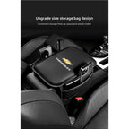 Car Armrest Cushion Leather Arm Rest Box Pad With Storage Bag For Chevrolet Corvette Montana TrailBlazer Silverado Traverse Bolt