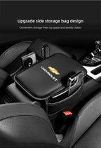 Car Armrest Cushion Leather Arm Rest Box Pad With Storage Bag For Chevrolet Corvette Montana TrailBlazer Silverado Traverse Bolt