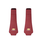 2Pcs Quality Leather Car Seat Headrest Covering Accessories For Chevrolet Corvette Montana TrailBlazer Silverado Traverse Camaro