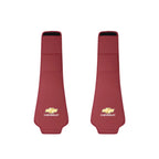 2Pcs Quality Leather Car Seat Headrest Covering Accessories For Chevrolet Corvette Montana TrailBlazer Silverado Traverse Camaro