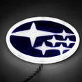 14X7.3cm LED for Subaru STI Forester XV Outback Impreza Legacy WRX BRZ Tribeca Trunk Badge Sticker Light Car Rear Logo Emblem