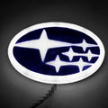 14X7.3cm LED for Subaru STI Forester XV Outback Impreza Legacy WRX BRZ Tribeca Trunk Badge Sticker Light Car Rear Logo Emblem