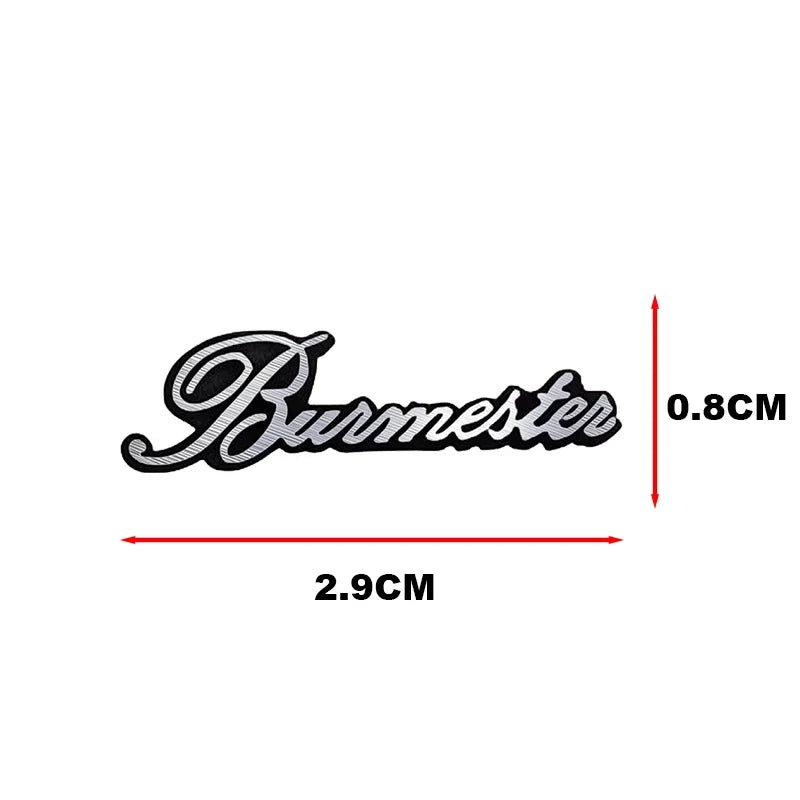 Chevrolet 3D Aluminum Car Audio Stickers Fit For Silverado Impala Malibu Equinox Cruze Camaro Tahoe/Suburban Blazer Spark Aveo