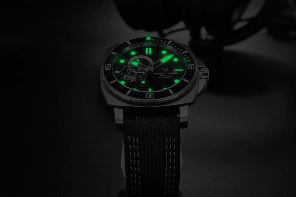 PAGANI DESIGN 2026 New NH39 Sports Automatic Men's Mechanical Watch Sapphire Stainless Steel 200m Waterproof Sports Reloj Hombre