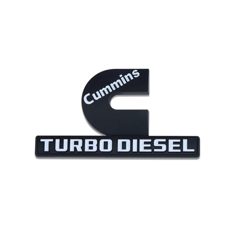 CUMMINS TURBO DIESEL Logo Car Stickers for RAM 1500 2500 Refit Accessories Side Body Decorative Decals