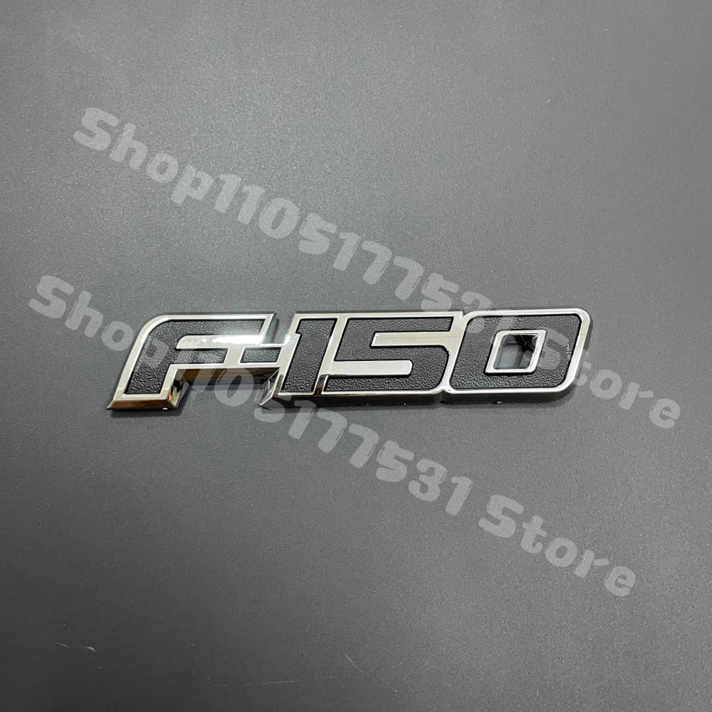 3D F-150 Emblem Badge, 4 Color Options ABS Self Adhesive Sticker For Ford F150 Pickup Truck