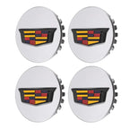 66mm 4pcs Wheel Center Hub Cover Caps Accessories for Cadillac Escalade XT5 XT6 CT5 CT6 XTS CT4 Auto Tire Emblem Car Styling