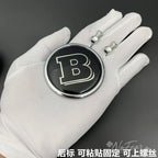 3D Metal Logo Emblem Badge Stickers For Brabus smart w204 w205 GLC G63 G65 W463 G500 G350 CLA w464 w221 w213 w206 w212 GLS