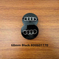 Car Wheel Center Cap Hub Covers 4pcs 60mm 61mm 68mm 69mm 135mm 4B0601170 4F0601165N A3 A4 A5 A6 A7 A8 S4 Q3 Q5 Q7 Accessories