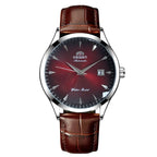 Orient Automatic Men's Watch, Black Dial Stainless Steel Band, Water Resistant Classic Business Wristwatch with Date Display