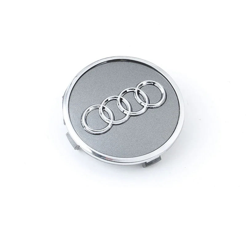 4pcs 60mm 61mm 68mm 69mm Car Styling Wheel Center Cap Hub Covers Badge 4B0601170 For Audi A3 A4 A5 A6 A7 A8 S4 S6 Accessories