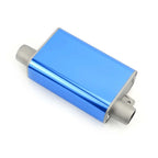 24mm Muffler Noise Reducer S Curved Air Diesel Parking Heater Exhaust Pipe Aluminum Alloy Small Size For Car Truck Camper VAN