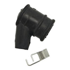 2pcs/lot Spark plug ignition cap + ignition spring For chainsaw Petrol Spare Replacement Tool Rubber Cap Garden Tool Parts