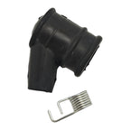 2pcs/lot Spark plug ignition cap + ignition spring For chainsaw Petrol Spare Replacement Tool Rubber Cap Garden Tool Parts