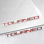 3D For Ford Tourneo Custom Camper Van Car Sticker Zinc Alloy Emblem Body Accessories Styling Metal Rear Trunk Badge Decal
