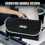 Car Trunk Organizer Box Large Capacity Folding Storage Bag Accessories For Jeep Wrangler Renegade Compass Gladiator Cherokee JL