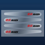 4/8Pcs Car Accessories Door Handle Badge Door Bowl Trim Sticker For Honda Mugen Accord Civic Vezel Jazz City HRV Insight