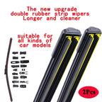 For Toyota Tundra 2001~2017 Wipers Blades Car Accessories Windshield Brushes 2002 2003 2004 2007 2008 2010 2013 2014 2015 2016