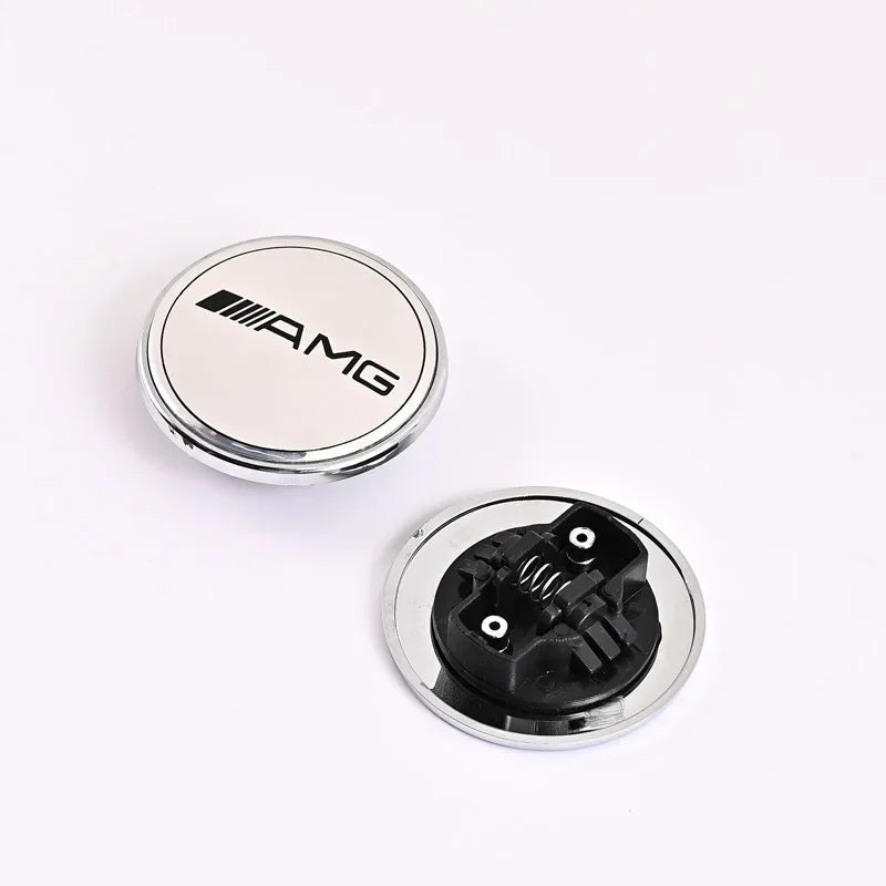 57mm Car Hood Emblem Badge Bonnet Emblem Stickers For Mercedes Benz Brabus AMG W124 W140 W163 W202 W203 W204 W210 W211 W205