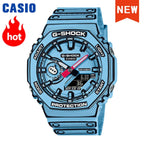 2026 NeW Casio GA-2100 series men's watch Flame Inside trendy sportsmultifunctional fashion anti-shock color disc watch G-SHOCK