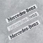 1pcs Car Badge Rear Trunk Body Sticker Emblem Decoration For Mercedes Benz AMG W108 W124 W126 W140 W205 W201