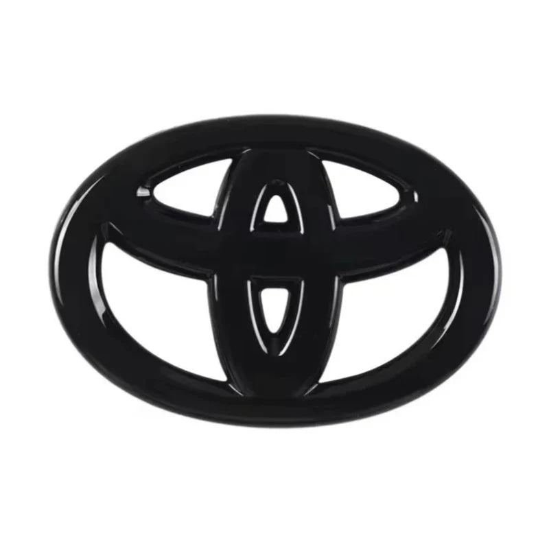 1Pc ABS Steering Wheel Emblem Badge Sticker for Toyota Hilux Prius Avensis Auris Corolla Camry Interior Car Decorate Accessories