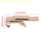 【X】1Pc Rear Seat Belt Fixing Buckle Clip Seat Belt Clip Buckle For 73371-58010 Plastic Belt Holder Car Accessories