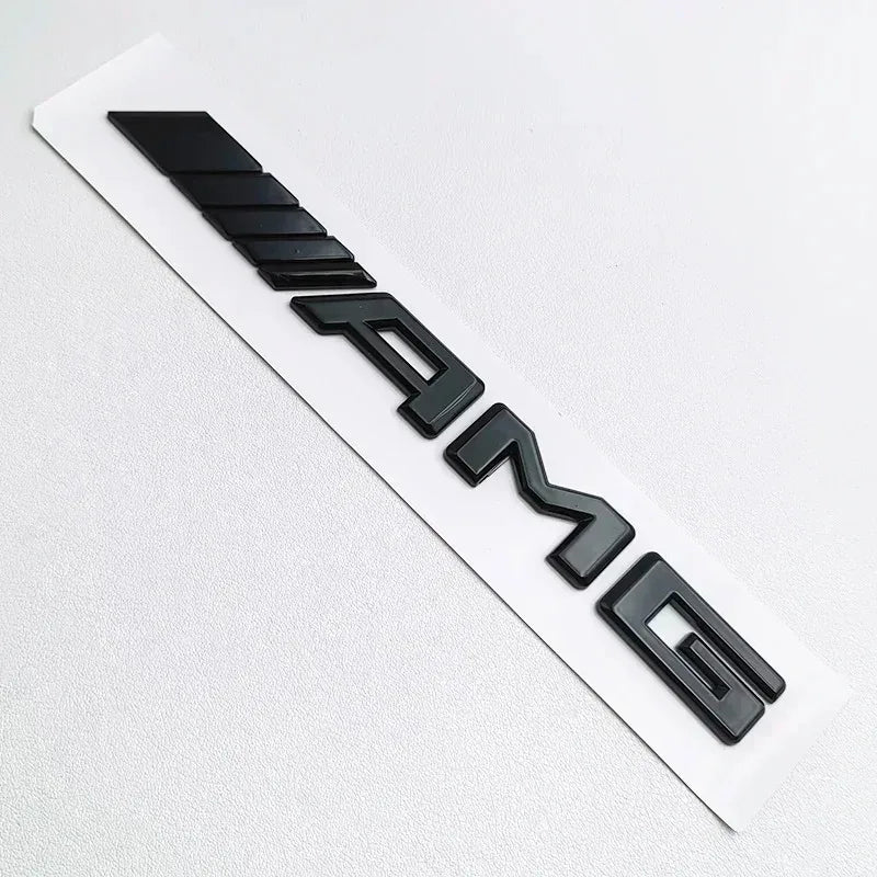 Logo AMG Emblem Letters Car Trunk Badge Mercedes Benz W204 W205 W176 W177 W212 W213 AMG Sticker Accessories ASD
