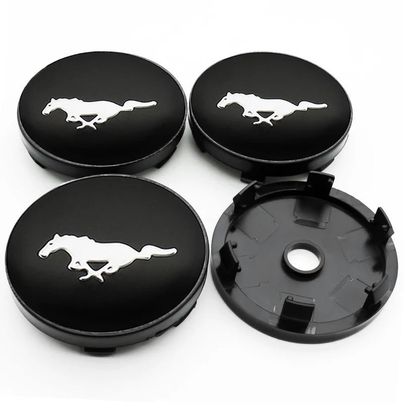 4Pcs 56mm 60mm 54mm Car Wheel Center Hub Cap Rim Cover Stickers For Ford Focus Mondeo Edge Ecosport Ranger Fiesta Fusion Kuga