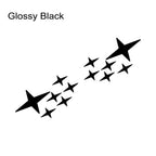 2PCS Car Side Door Creative Stars Stickers Auto Accessories For Subaru Impreza WRX STI GDB GVB VA 2018 2009 2008 2014 2002 2015