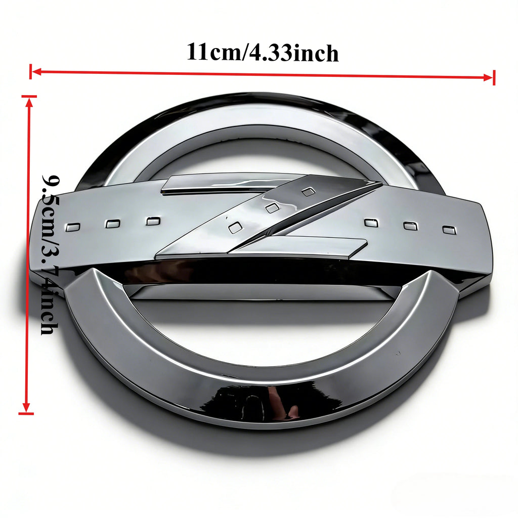 1pcs ABS Z Logo Car Stickers Accessories for 350Z 370Z Fairlady Z33 Car Rear Trunk Badge Front Grille Hood Bonnet Emblem Replace