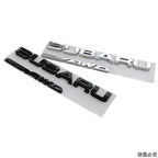 21.5X2.2CM ABS 2025 for Subaru SYMMETRICAL AWD Car Rear Trunk Letters Emblem Stickers STI XV WRC WRX BRZ FORESTER IMPREZA LEGACY