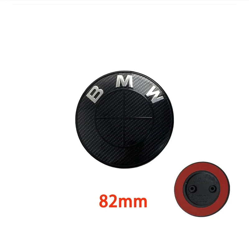 45/74/82mm automobile ABS front and rear logo hub covers are suitable for BMW Group's new badge decoration accessories.