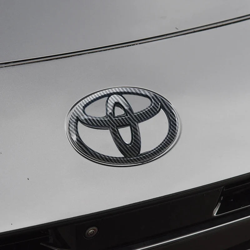 Car Logo 3D for Toyota Car series Corolla Camry RAV4 Front Head Grill Hood Bonnet Emblem Rear Tail Bumper Trunk Boot Mark Badge