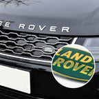 Car Front Grille Emblem Sticker 3D Aluminium Logo Decor Badge For Land Rover Range Rover Sport SVR Discovery Velar L322 L320 P38