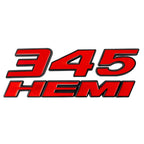3D Metal Car Stickers 392 345 HEMI Emblem For Journey Charger Ram 1500 Caliber Nitro Caravan Avenger Dart Challenger Dodge