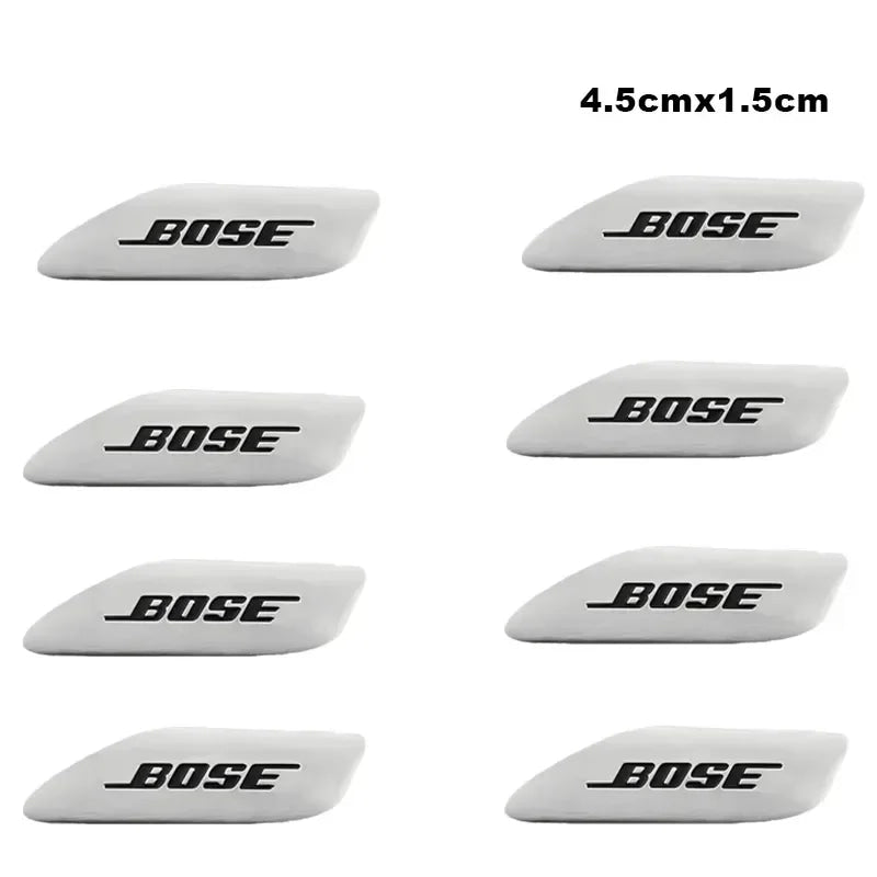 Chevrolet 3D Aluminum Car Audio Stickers Fit For Silverado Impala Malibu Equinox Cruze Camaro Tahoe/Suburban Blazer Spark Aveo