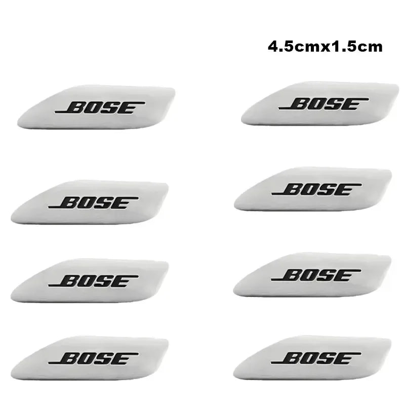 Chevrolet 3D Aluminum Car Audio Stickers Fit For Silverado Impala Malibu Equinox Cruze Camaro Tahoe/Suburban Blazer Spark Aveo