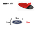 Ford Logo Front Grille Logo Hood Badge Emblem Auto Replacement Accessories For Focus mk2 mk3 Fiesta F150 F250 Ranger Mondeo mk4