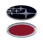 For Subaru Forester Outback Legacy Impreza STI BRZ 58mm Alloy Car Steering Wheel Center Emblem Badge Decal Auto Accessories
