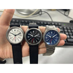 BERNY Full Titanium Watches for Men Outdoor Quartz Men's Field Wristwatch VH31 Super Luminous Sapphire Easy Read Watch