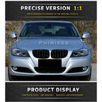 Pair Gloss Matt Carbon Black 3 Color Front Kidney Grille For BMW E92 E93 M3 2006-2009 Racing Grills