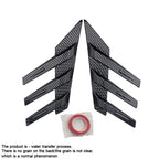 2Pcs Universal Bonnet Air Vents Engine Hood Car Exterior Parts Shutter Sticker Car Body Sticker Car Leaf Board Sticker