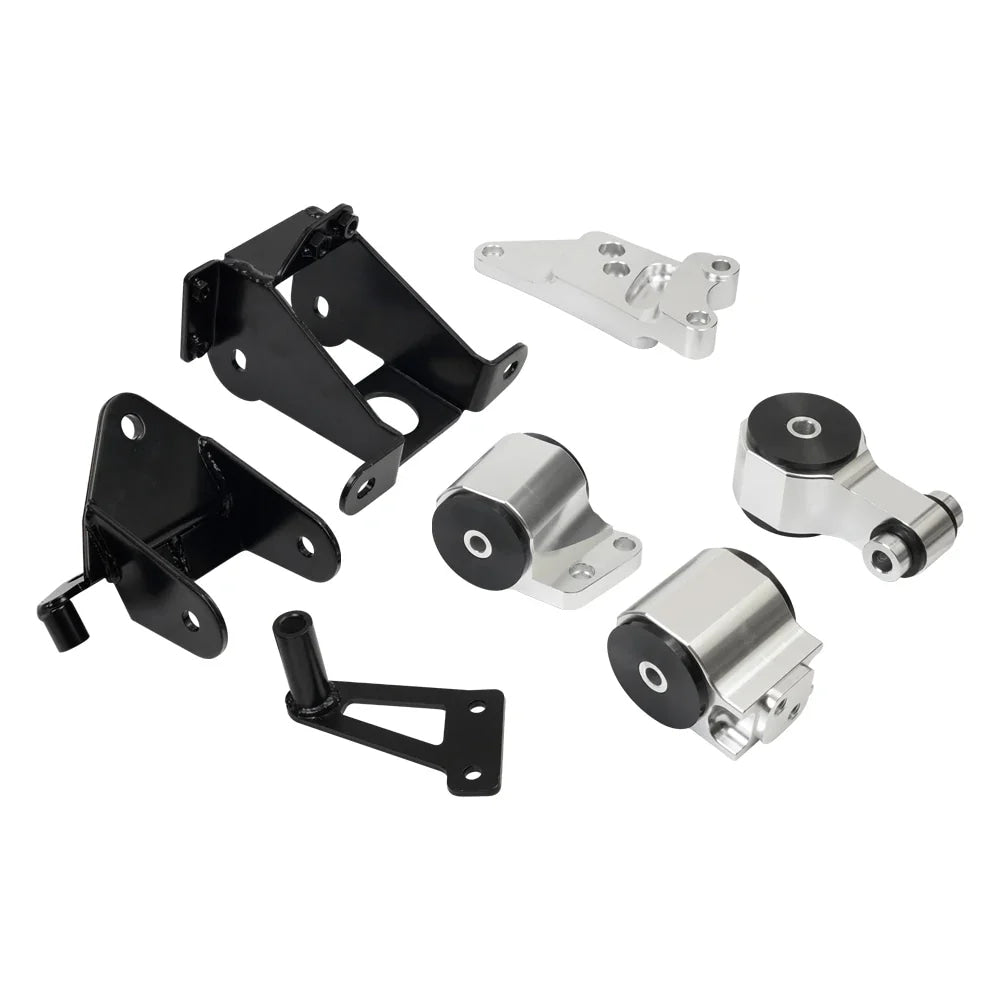 Engine Mounting Bracket Engine Swap Mount Kit Set For 2006-2011 Honda Civic Si K20 K24 FA FG FD