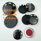45/56/68/74/82MM Car Front Hood Emblem Wheel Center Caps For BMW G11 G12 G30 G31 G32 G08 G05 F46 F49 F39 F90 G20 X3 X5 M4 Auto