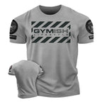The 3D printed men's T-shirt for the summer of 2025 is a bestseller for sports fitness exercise casual fashion and lightness